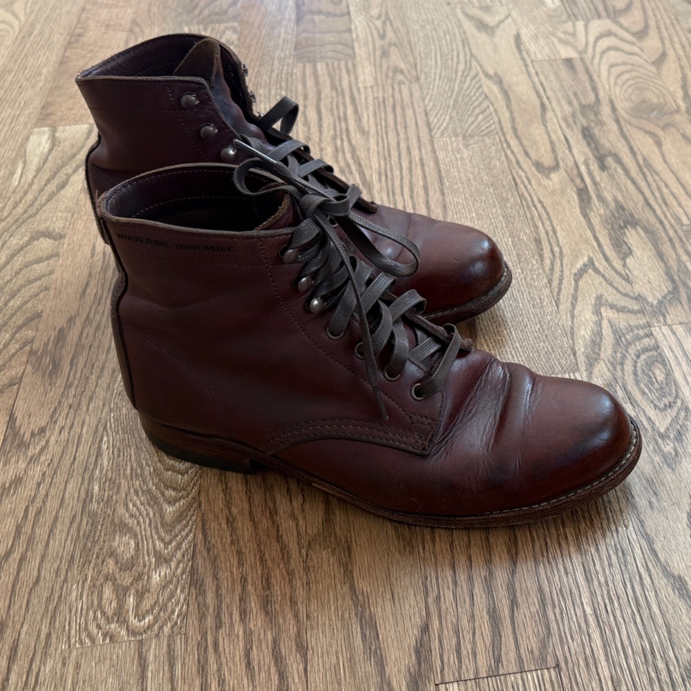 Wolverine 1000 Mile Plain-toe Original Boot